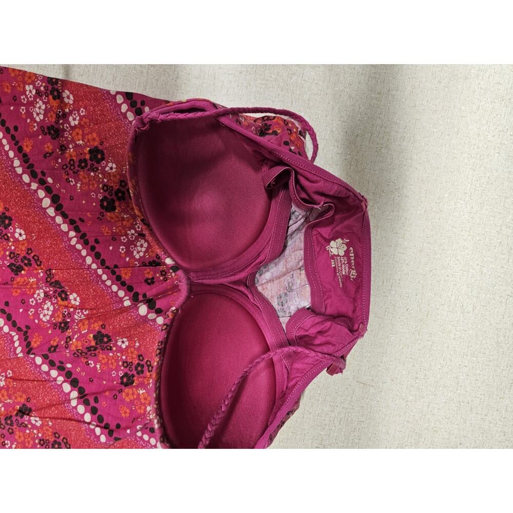 Y2K Energie Babydoll Floral Slip Dress Sz M Dark Bloomcore Fairy Grunge. - Picture 4 of 7